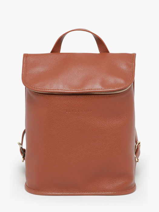 Longchamp Le foulonné Sac à dos Marron