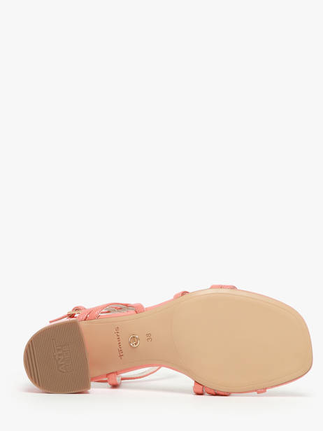 Sandales à Talon En Cuir Tamaris Orange women 42 vue secondaire 3