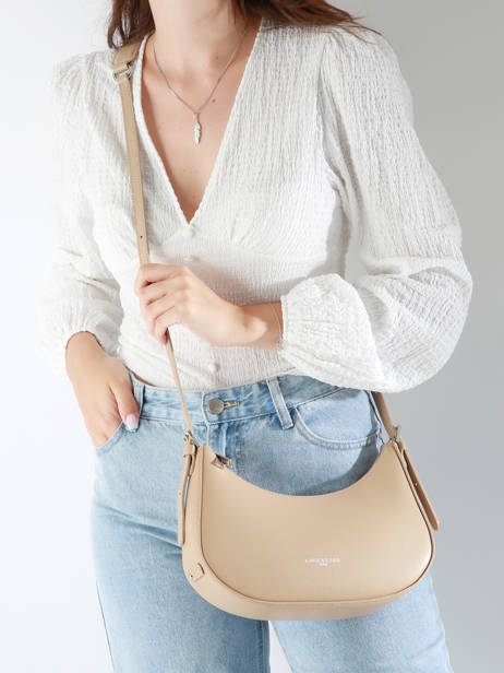 Sac Bandoulière Sierra Cuir Lancaster Beige sierra 1 vue secondaire 1