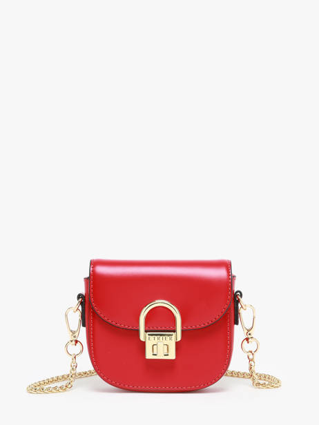 Crossbody Bag Xs Altair Leather Etrier Red altair EALA081X