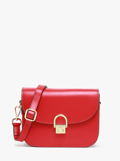 Shoulder Bag M Altair Leather Etrier Red altair EALA081M