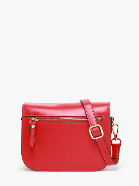 Shoulder Bag M Altair Leather Etrier Red altair EALA081M other view 4