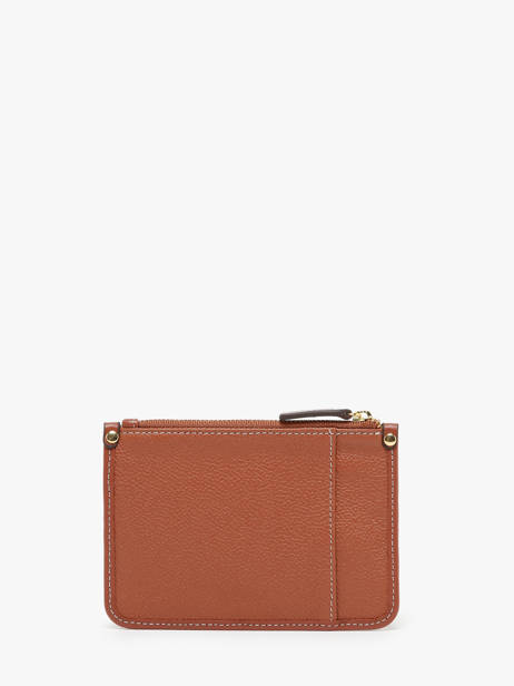 Porte-monnaie Cuir Nat et nin Marron vintage ELISE vue secondaire 2