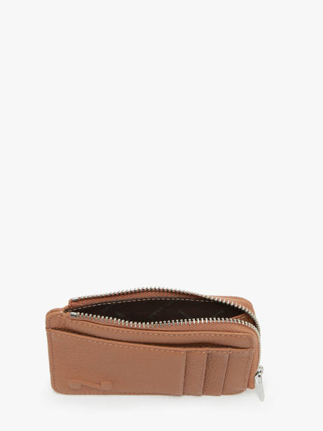 Porte-monnaie Avec Porte-cartes Cuir Nathan baume Marron original n 217N vue secondaire 1