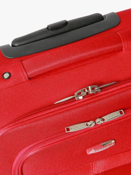 Cabin Luggage Snowball Red travel A44801 other view 1