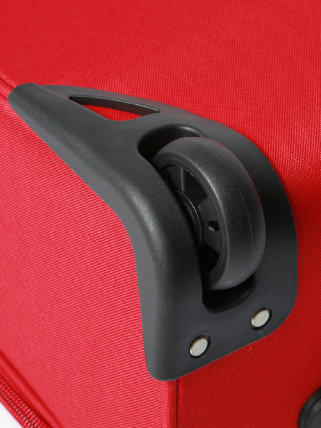 Cabin Luggage Snowball Red travel A44801 other view 2