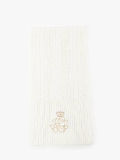 Écharpe Lauren ralph lauren Beige textile 54960072