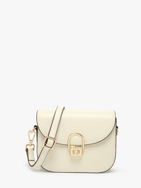 Shoulder Bag S Altair Leather Etrier Beige altair EALA081S