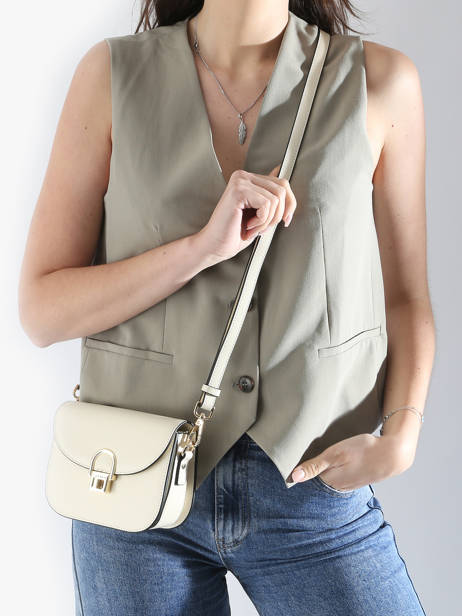 Shoulder Bag S Altair Leather Etrier Beige altair EALA081S other view 1