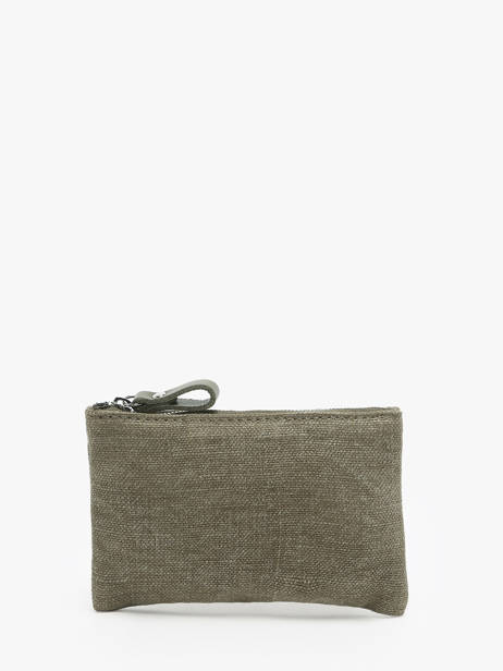 Porte-monnaie Le Cabas Lin Vanessa bruno Beige cabas lin 31V42017 vue secondaire 2