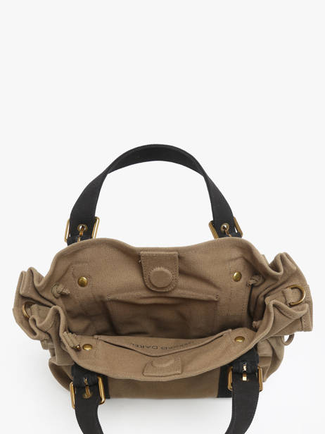 Sac 18h Canvas Coton Gerard darel Vert canvas DBS67450 vue secondaire 3