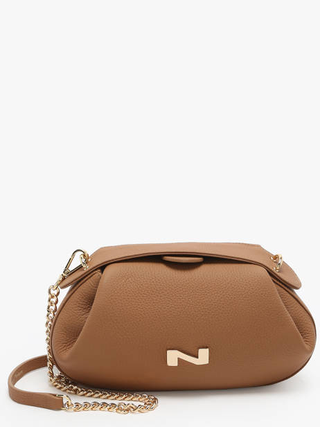 Sac Bandoulière Nymphea Cuir Nathan baume Marron nymphea 2