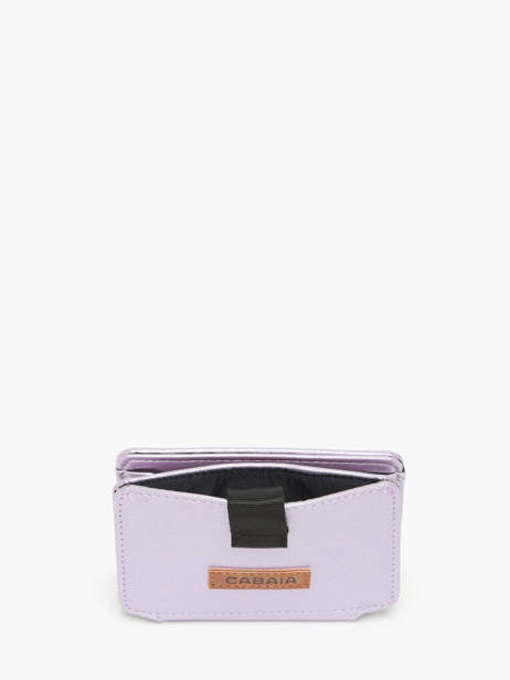 Cardholder Cabaia Violet accessoire MINIWALL other view 2