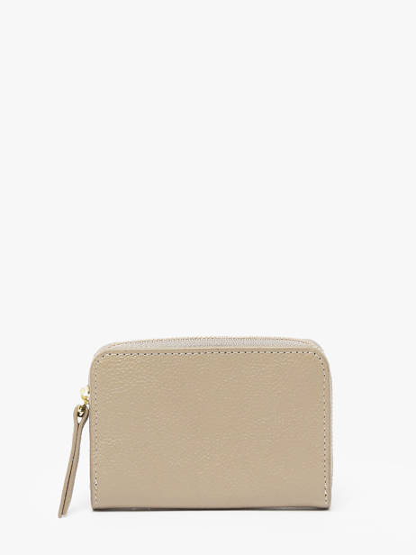 Coin Purse Leather Nat et nin Beige vintage PIA other view 2