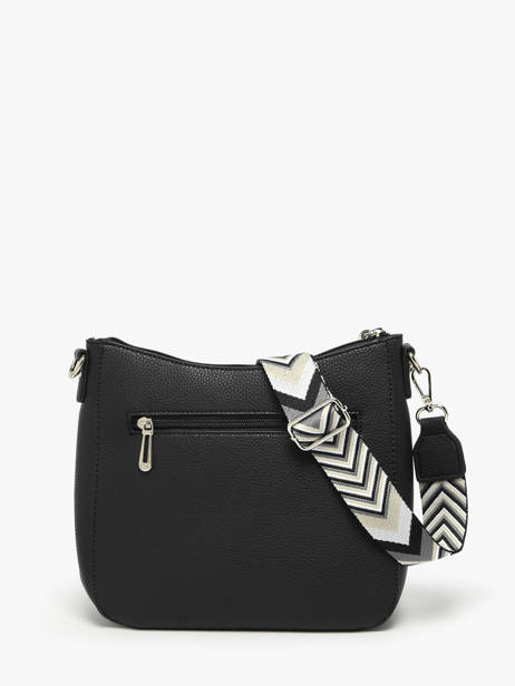 Sac Bandoulière Grained Miniprix Noir grained F8575 vue secondaire 3