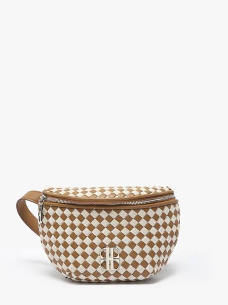 Sac Banane Tressé Tessa Laurent david Beige ld bags 8