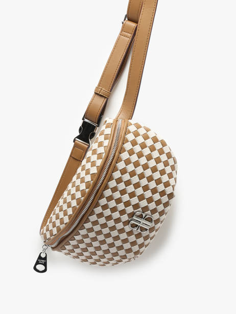 Sac Banane Tressé Tessa Laurent david Beige ld bags 8 vue secondaire 2