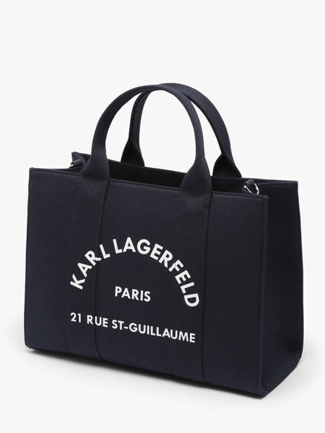 Satchel Rsg Cotton Karl lagerfeld Blue rsg A1W50010 other view 2