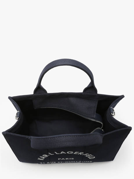 Satchel Rsg Cotton Karl lagerfeld Blue rsg A1W50010 other view 3