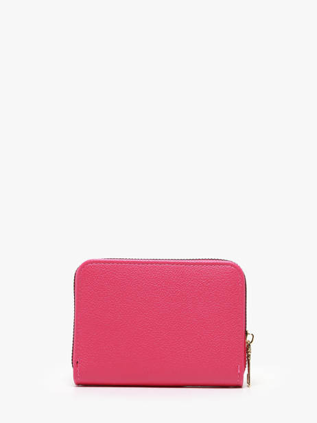 Porte-monnaie Miniprix Rose safiano 78SM2686 vue secondaire 2