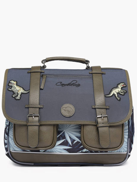 Satchel 3 Compartments Cameleon Gray vintage urban PBVBCA41