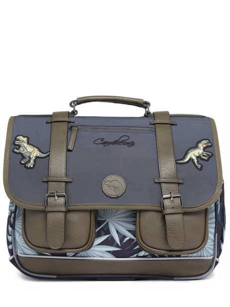 Satchel 3 Compartments Cameleon Gray vintage urban PBVBCA41 other view 7