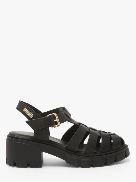 Sandales Bayla En Cuir Les tropeziennes Noir women BAYLA