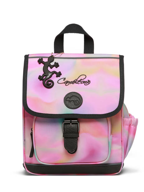 Sac à Dos 1 Compartiment Cameleon Rose vintage fantasy SD30 vue secondaire 6