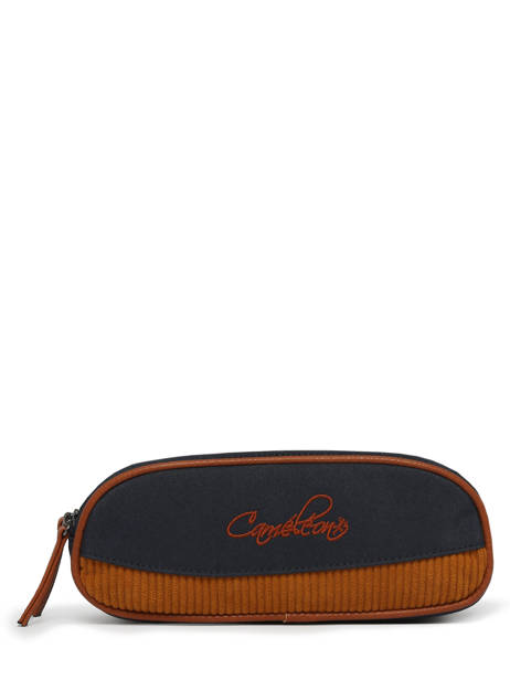 Pencil Case For Kids 2 Compartments Cameleon Blue vintage urban VIB-TROU other view 3