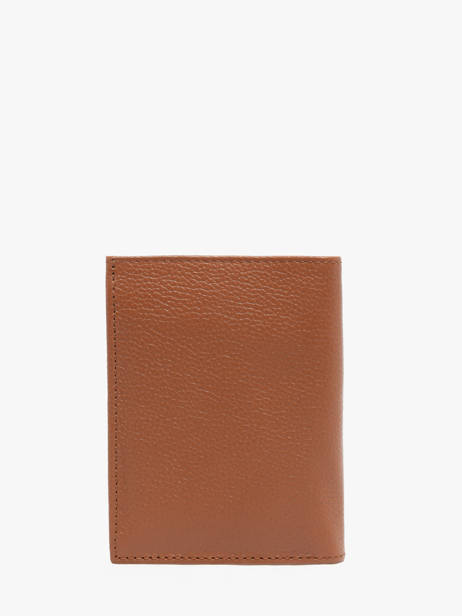 Portefeuille Porte-monnaie Madras Cuir Etrier Marron madras EMAD142 vue secondaire 3