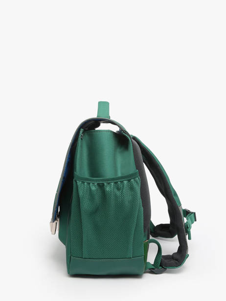 2-compartment Satchel Jeune premier Green classics C other view 2