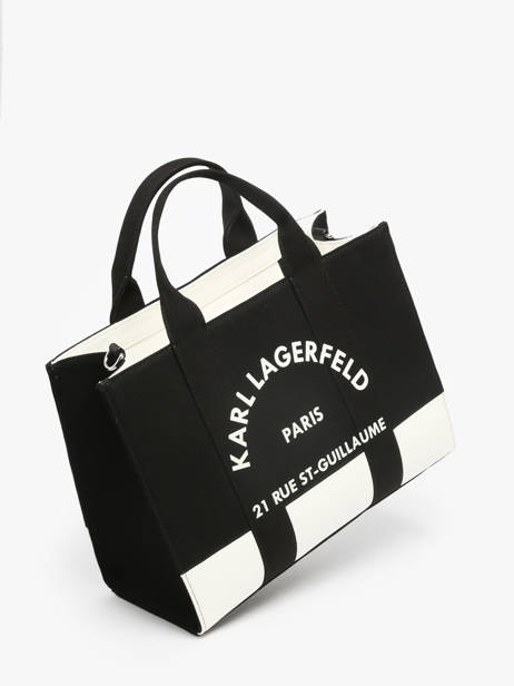 Handbag Rsg Cotton Karl lagerfeld Black rsg A3W50025 other view 2