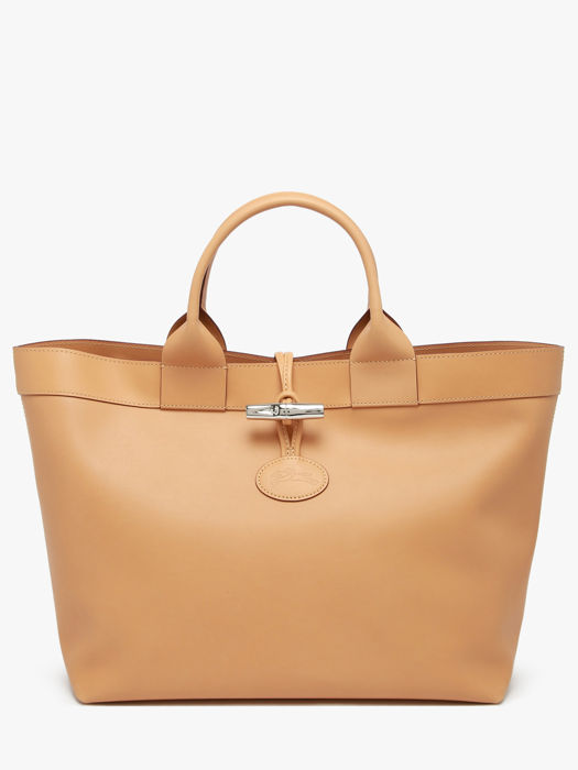 Longchamp Le roseau souple Sacs porté main Beige