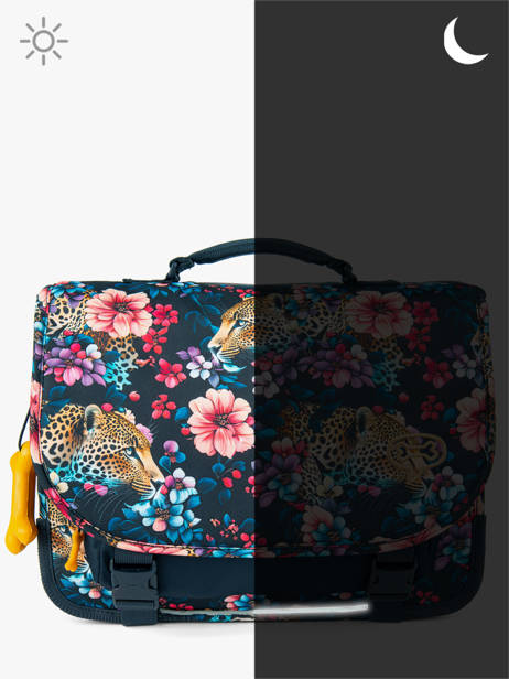 2-compartment Satchel Stones and bones Multicolor girls G other view 5