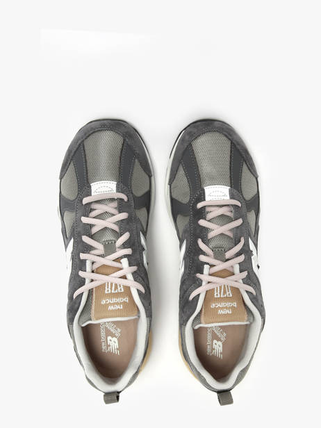 Sneakers 878 In Leather New balance Gray boy CM878MG1 other view 3