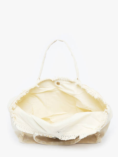 Shoulder Bag Cabas Cotton Miniprix Beige cabas Q641 other view 2