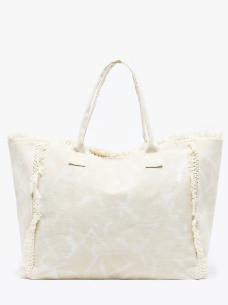 Shoulder Bag Cabas Cotton Miniprix Beige cabas Q641 other view 3