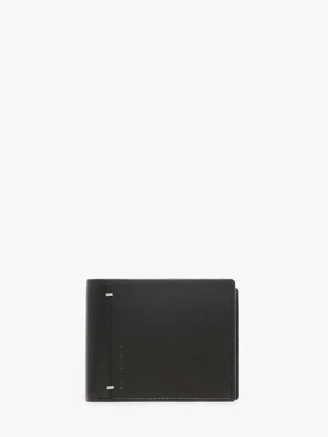 Checkholder With Coin Purse Leather Maverick Black urban classic MAVUC004