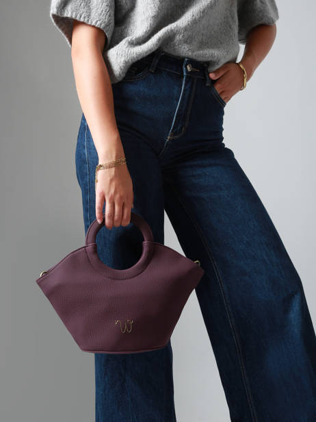 Shoulder Bag S Neflier Woomen Violet neflier WNEF02 other view 1