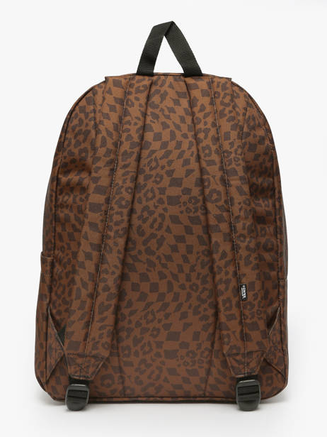 1 Compartment Backpack Vans Brown backpack VN000H4Y other view 3