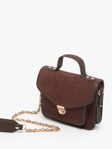 Shoulder Bag La Suite Leather Paul marius Brown la suite GEOX2SUI other view 2