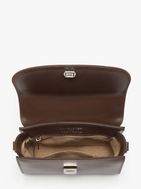 Small Leather Suave Crossbody Bag Lancaster Brown suave even 16 other view 3