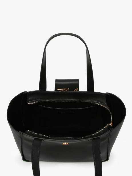 Shoulder Bag K Signature Leather Karl lagerfeld Black k signature A3W30133 other view 3