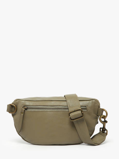 Sac Banane Cow Cuir Basilic pepper Vert cow BCOW55 vue secondaire 4