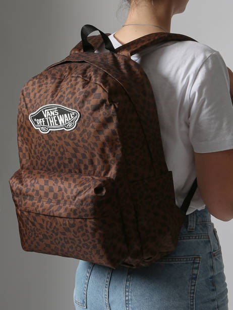 1 Compartment Backpack Vans Brown backpack VN000H4Y other view 1