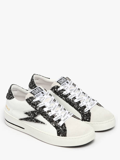 Sneakers Maya In Leather Semerdjian Black women MAYA other view 1