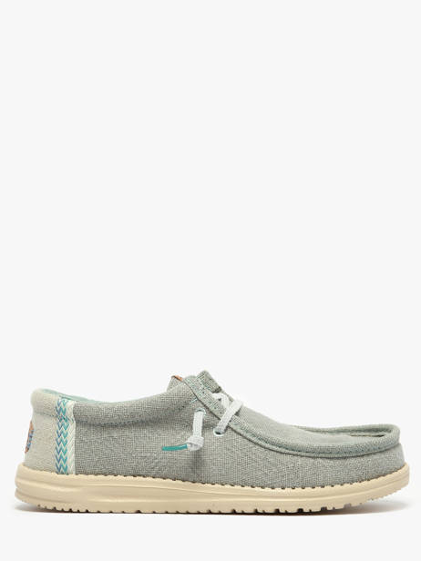 Mocassins Wally Jute Hey dude Bleu men 43085