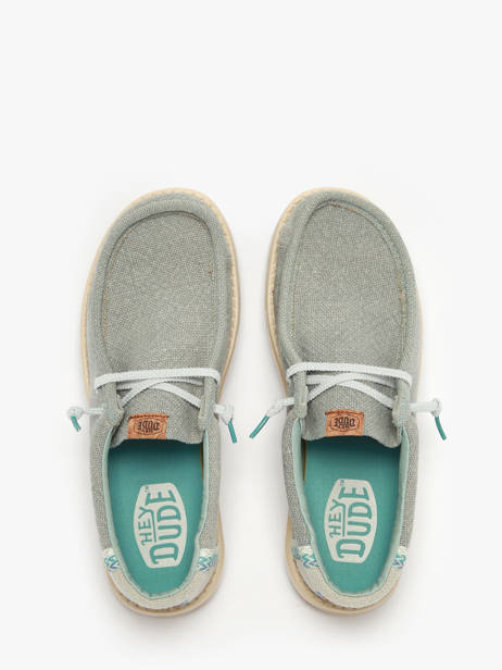 Mocassins Wally Jute Hey dude Bleu men 43085 vue secondaire 3