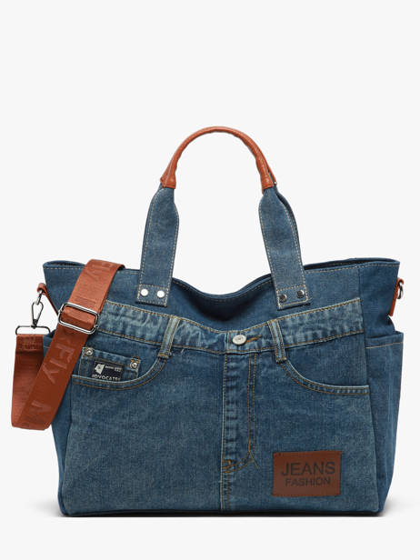 Shoulder Bag Jeans Fashion Cotton Miniprix Blue jeans fashion JK013