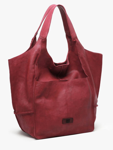Sac Porté épaule Heritage Cuir Biba Marron heritage HOM1L vue secondaire 2